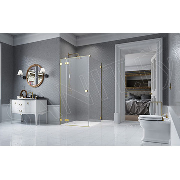 Душевой уголок Radaway Essenza Pro KDJ Gold 80 + S1