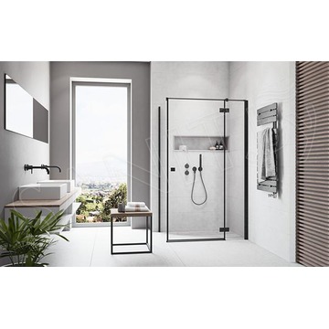 Душевой уголок Radaway Essenza New KDJ Black 80 + S1