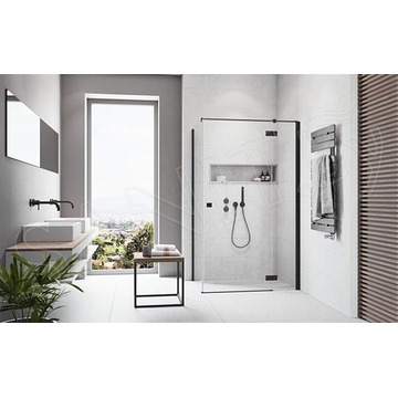 Душевой уголок Radaway Essenza New KDJ Black 80 + S1