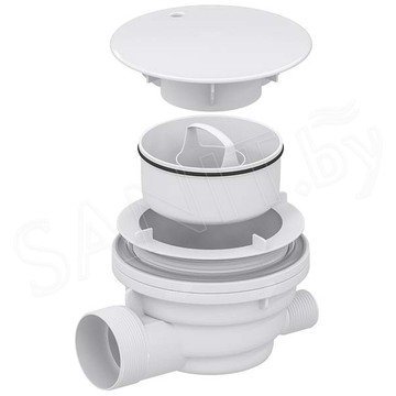 Сифон для душевого поддона RGW Velplex QYD-01 белый