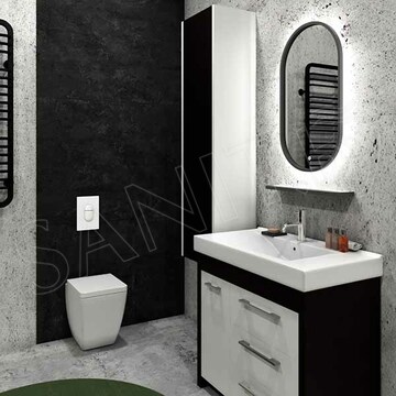 Зеркало Континент Prime Gray LED