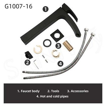 Смеситель для умывальника Gappo G1007-16