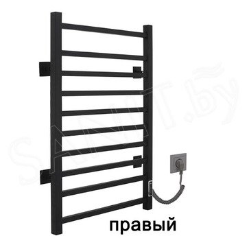 Полотенцесушитель Gloss&Reiter Э2 Pro-gress Л Р10 Муар Black электрический (таймер)