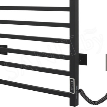 Полотенцесушитель Gloss&Reiter Э2 Pro-gress Л Р10 Муар Black электрический (таймер)
