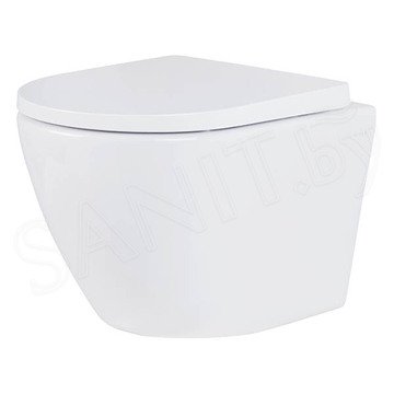 Комплект инсталляции AlcaPlast AM101/1120 Sadromodul с ароматизатором, кнопкой M670 / M671 / M672 и унитазом Roxen Antares 530185-02