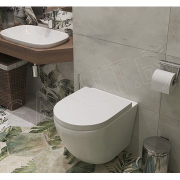 Комплект инсталляции AlcaPlast AM101/1120 Sadromodul с ароматизатором, кнопкой M370 / M371 / M372 / M378 и унитазом Roxen Antares 530185-02