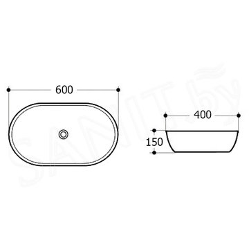 Умывальник Roxen Leona 570045