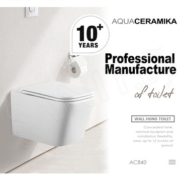 Подвесной унитаз Aquaceramika Teos AC840