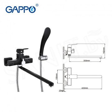 Смеситель для ванны Gappo G2250