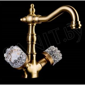 Смеситель для умывальника Boheme Crystal 312-CRST
