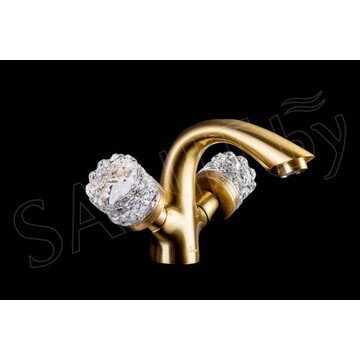 Смеситель для умывальника Boheme Crystal 311-CRST