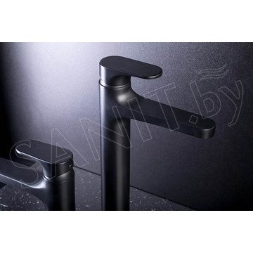 Смеситель для умывальника Boheme Spectre 451-B черный