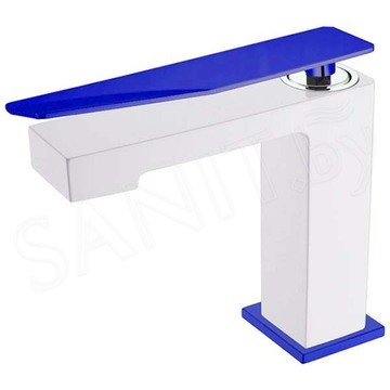 Смеситель для умывальника Boheme Q 141-WUW.2 White Ultramarine