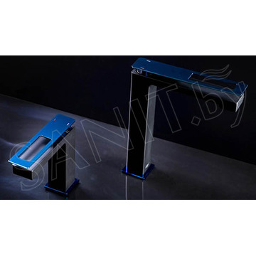 Смеситель для умывальника Boheme Q 142-BUW Black Ultramarine