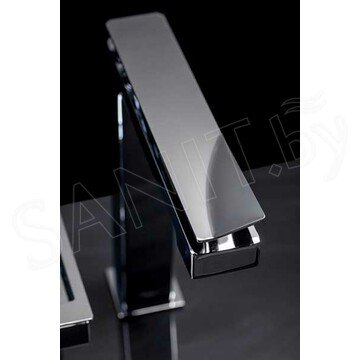 Смеситель для умывальника Boheme Q 142-BCR.2 Black Chrome