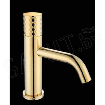 Смеситель для умывальника Boheme Stick 121-GG Gold Diamond