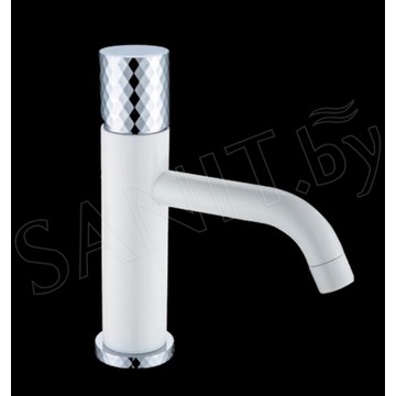 Смеситель для умывальника Boheme Stick 121-WCR White Diamond Chrome