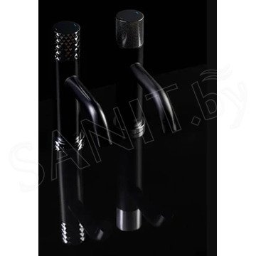 Смеситель для умывальника Boheme Stick 121-BCR.2 Black Touch Chrome