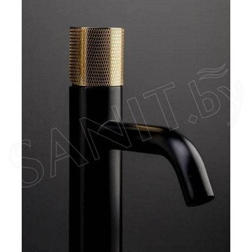 Смеситель для умывальника Boheme Stick 121-BG.2 Black Touch Gold