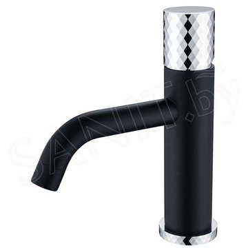 Смеситель для умывальника Boheme Stick 121-BCR Black Diamond Chrome