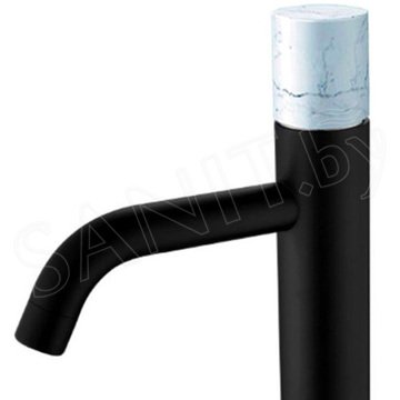 Смеситель для умывальника Boheme Stick 122-B-MR-W Black White