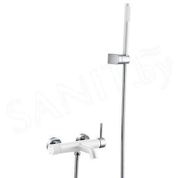 Смеситель для ванны Boheme Uno 463-WCR White Chrome