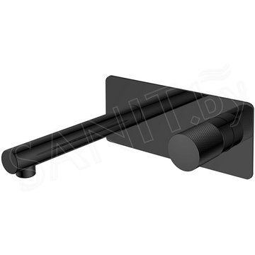 Смеситель встраиваемый Boheme Stick 125-BB.2 Black Touch для умывальника