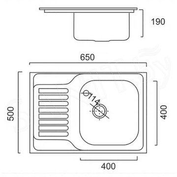 Кухонная мойка Stellar S86550D / S86550MD