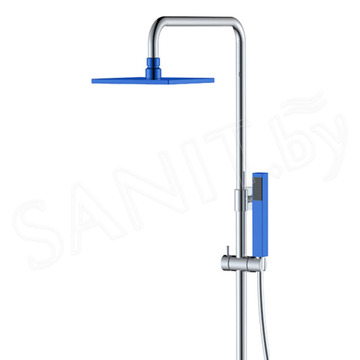 Душевая стойка Boheme Q 148-CRUV.2 Chrome Blue