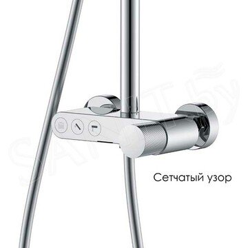 Душевая стойка Boheme Stick 128-CRCR.2 Chrome Touch
