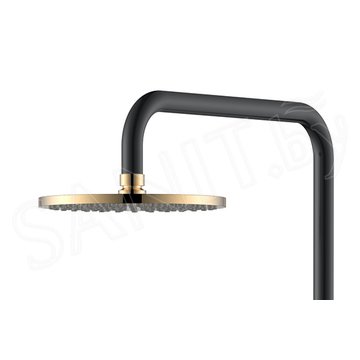 Душевая стойка Boheme Stick 128-BG.2 Black Touch Gold