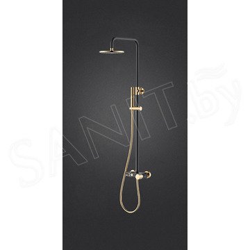 Душевая стойка Boheme Stick 128-BG.2 Black Touch Gold