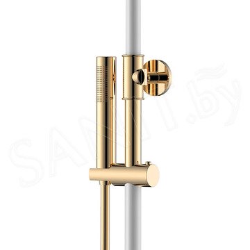 Душевая стойка Boheme Stick 128-WG.2 White Touch Gold