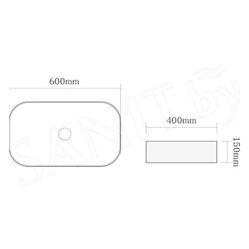 Умывальник SantiLine SL-1017