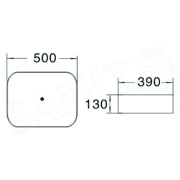 Умывальник SantiLine SL-1051MR
