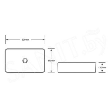 Умывальник SantiLine SL-7020