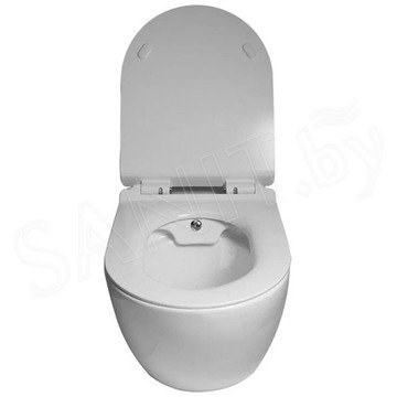 Подвесной унитаз SantiLine SL-5002SM-BD с функцией биде