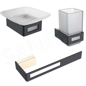 Стакан Boheme Q Black 10944-B / 10944-CR-B / 10944-G-B