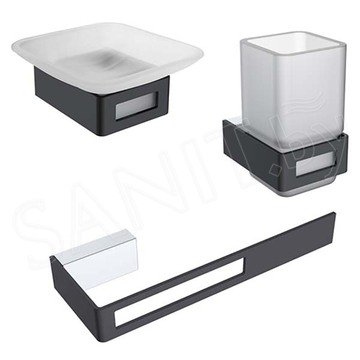 Стакан Boheme Q Black 10944-B / 10944-CR-B / 10944-G-B