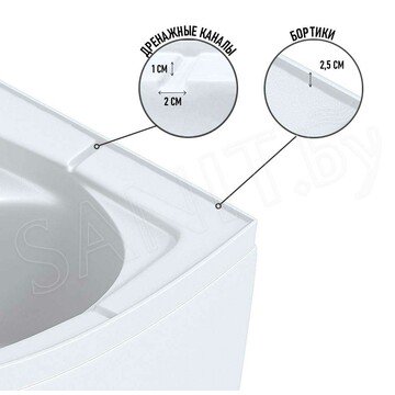 Душевая кабина Niagara Eco E120/80/13L/TN / E120/80/13R/TN