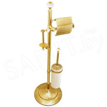 Многофункциональная стойка для туалета Boheme Hermitage Gold 10368