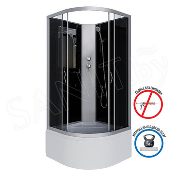 Душевая кабина Niagara Classic NG-2507-14BK / NG-2508-14BK / NG-2509-14BK