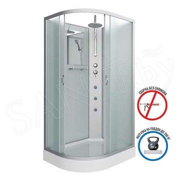 Душевая кабина Niagara Classic NG-3312-14BKTG