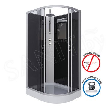 Душевая кабина Niagara Classic NG-3512-14BKT