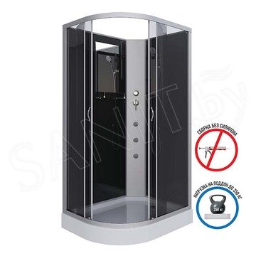 Душевая кабина Niagara Classic NG-3512-14BKG