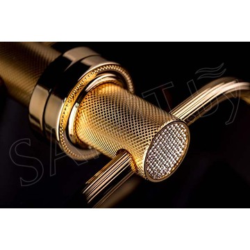 Ершик для унитаза Boheme Royal Cristal 10933-G / 10933-G-B