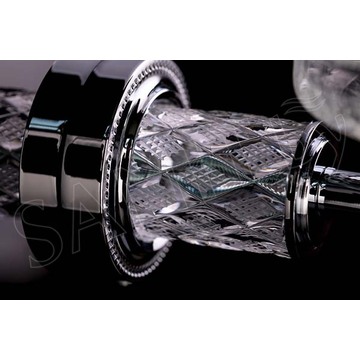 Мусорное ведро Boheme Murano Cristal 10914-CRST-CH