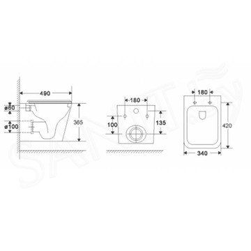 Комплект инсталляции Berges Novum 525 c кнопкой L1 и унитазом WeltWasser Gelbach 043 GL-WT