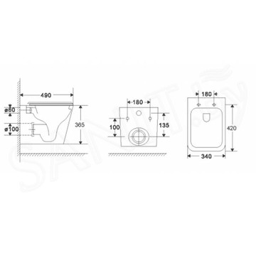 Комплект инсталляции Grohe Rapid SL 38772001 с подвесным унитазом WeltWasser Gelbach 043 GL-WT