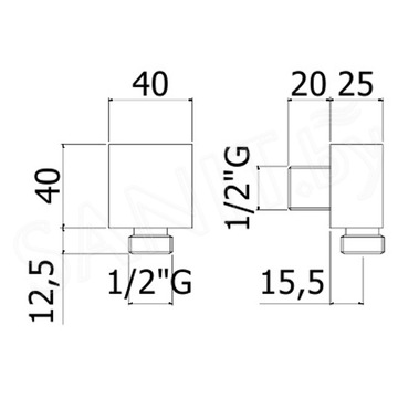 Шланговое подключение Paffoni Level ZACC238CR